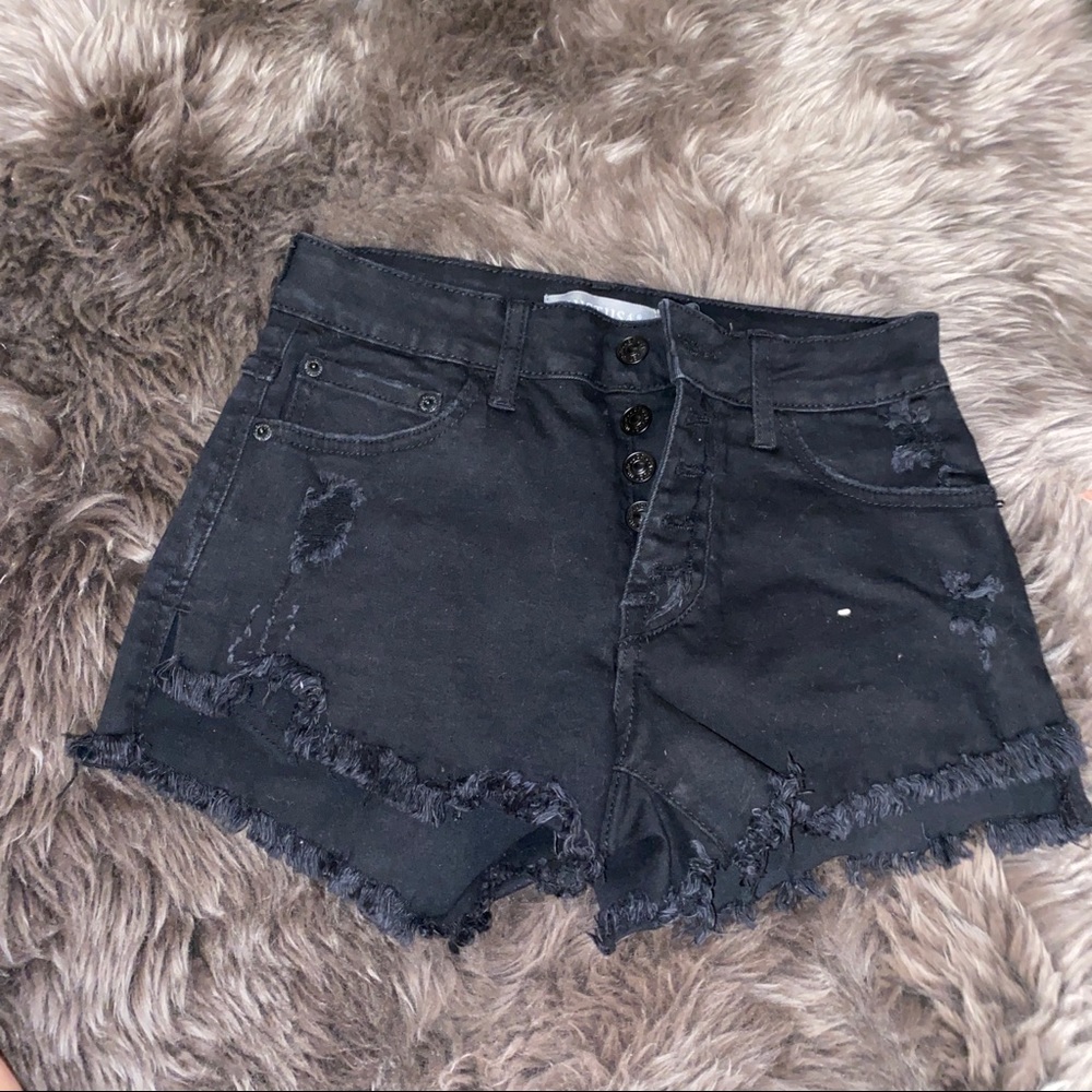Black shorts